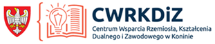 Logo Centrum Wsparcia Rzemiosła, Kształcenia Dualnego i Zawodowego w Koninie