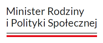 Logo Ministra Rodziny i Polityki Społecznej